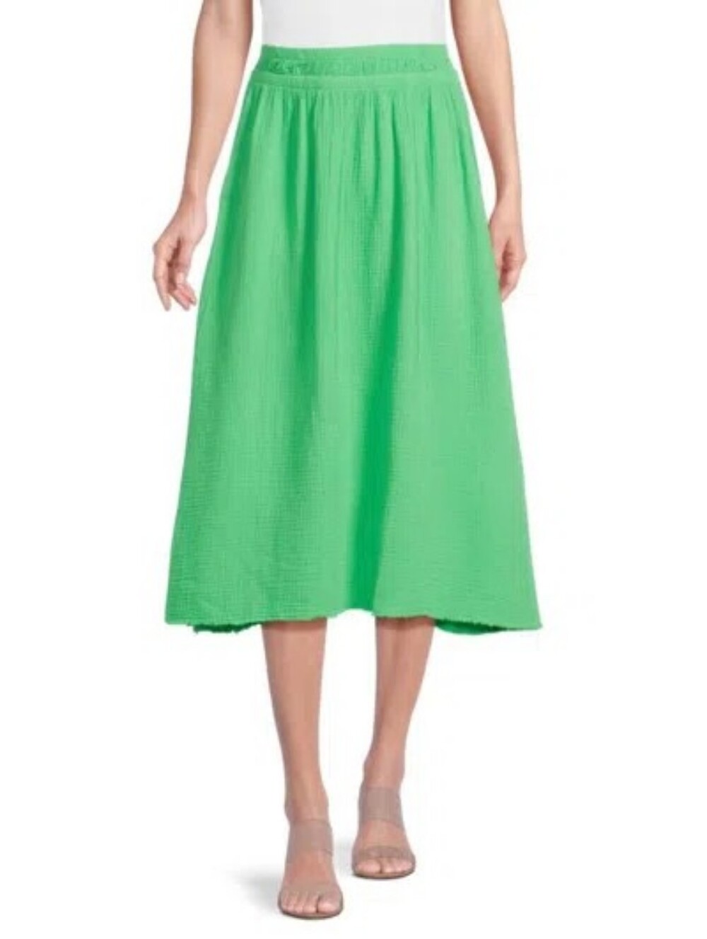Nation Gauze Safa Midi Skirt